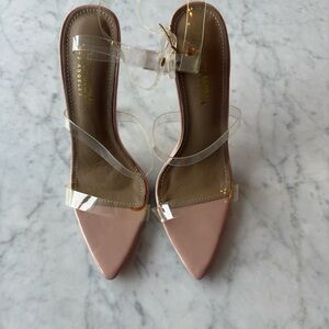 FashionNova Promiscuous Girl Heeled Stiletto Sandal